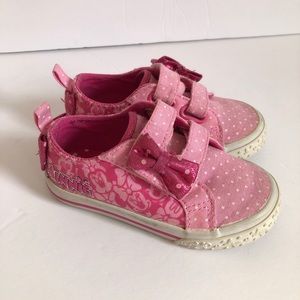 Disney Minnie Mouse Pink Glitter Sneakers 7